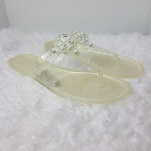 Tory Burch Womens Size 8 Jelly Mini Miller Thong Clrar Sandal - Picture 1 of 9